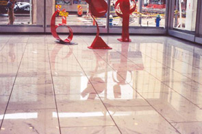 Marble floor after complete restoration. Marble floor after complete restoration.